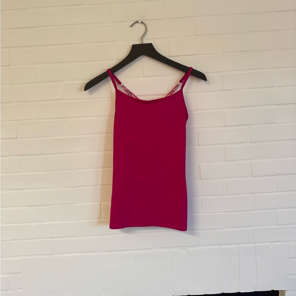NWT Victoria's Secret Pink Fitted Strappy Athletic Camisole